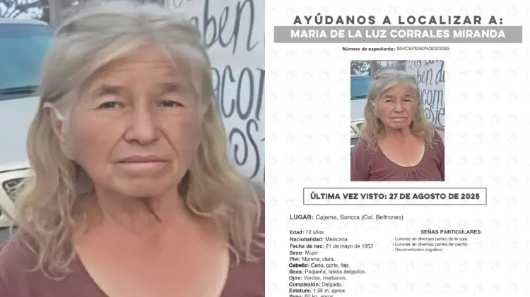 Desde el 27 de agosto no ha sido localizada. (Foto: Especial / EXPRESO)