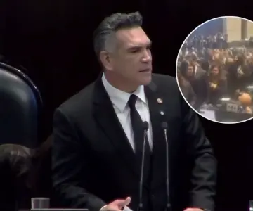 Intentan reventar sesión en San Lázaro tras intervención de Alito