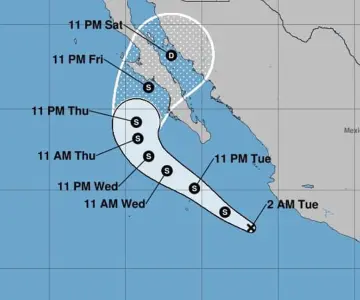 Tormenta tropical Lorena provocará lluvias intensas y oleaje en Pacífico