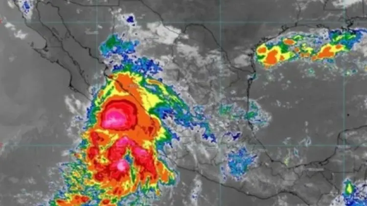 Tormenta Lorena impactará Baja California Sur y Sonora. (Foto: Especial / EXPRESO)