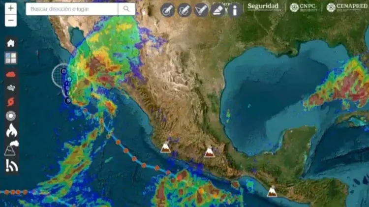Imagen: Sistema de Alerta para Ciclones Tropicales. (Especial/EXPRESO)