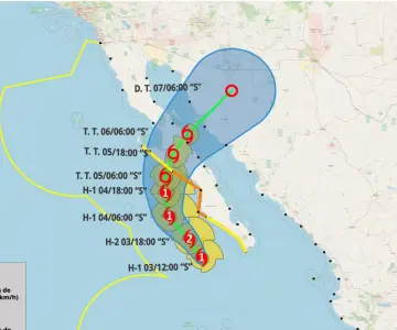 Guaymas: Alertan a embarcaciones menores y turismo náutico por oleaje