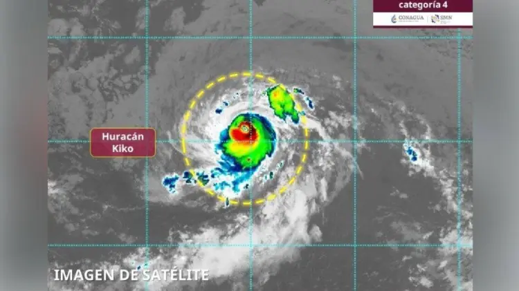 El Servicio Meteorológico Nacional informó sobre este fenómeno meteorológico. (Imagen: @conagua_clima)