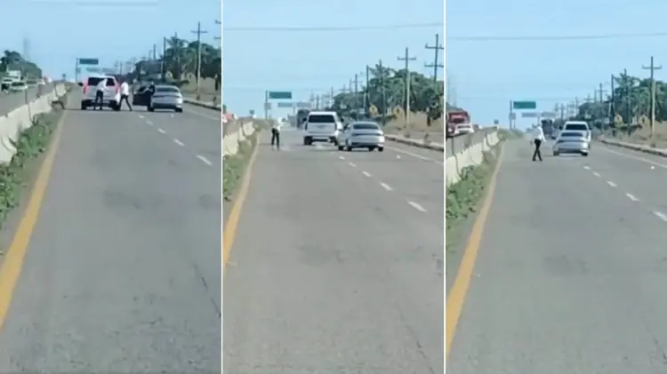 El hipnotista viaja por una carretera de Sinaloa. (Foto: Especial / EXPRESO)