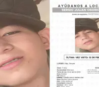 Buscan a Sergio Julián Osorio Ramírez, joven desaparecido en Altar, Sonora