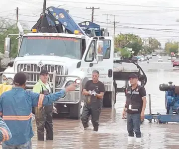 Ayuntamiento mantiene operativo tras precipitaciones en Hermosillo