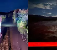 Crecida de Río Bavispe provoca cierre del paso de Puente La Higuerita