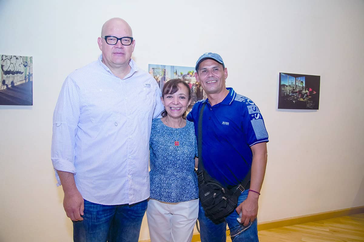 Presentan una galería única de arte