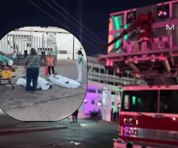 Evacúan a 118 pacientes por incendio en hospital del IMSS en Guaymas