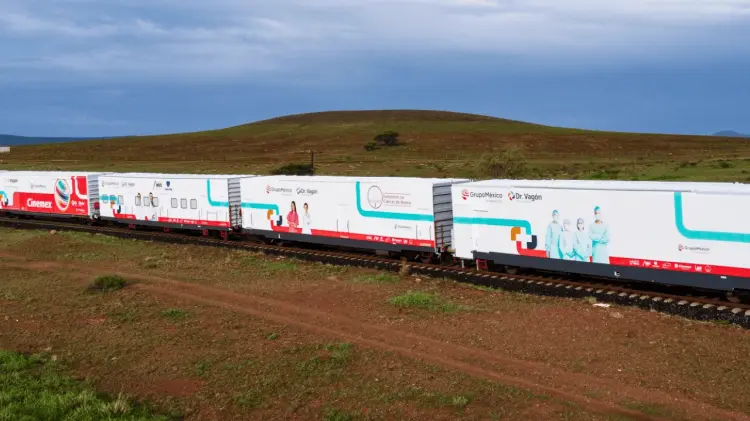 El Dr. Vagón llega a 8 municipios de Sonora. (Foto: Especial/Cortesía)