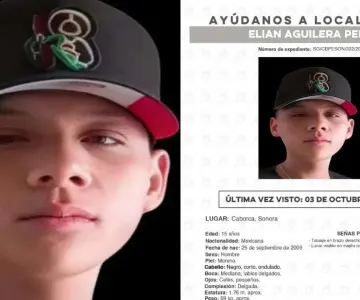 Buscan a Elian Aguilera Pérez, menor desaparecido en Caborca, Sonora