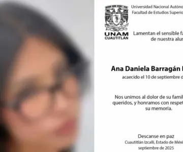 Muere Ana Daniela Barragán, joven reportada como desaparecida en explosión