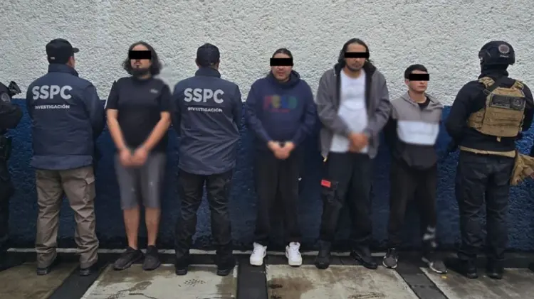 Además de Cano fueron detenidos tres más. (Foto: Especial / EXPRESO)