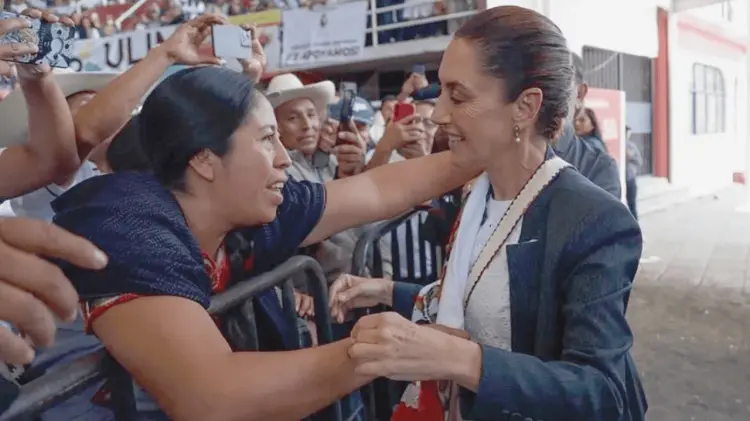 La Presidenta estuvo este fin de semana en Toluca. (Foto: Especial/EXPRESO)