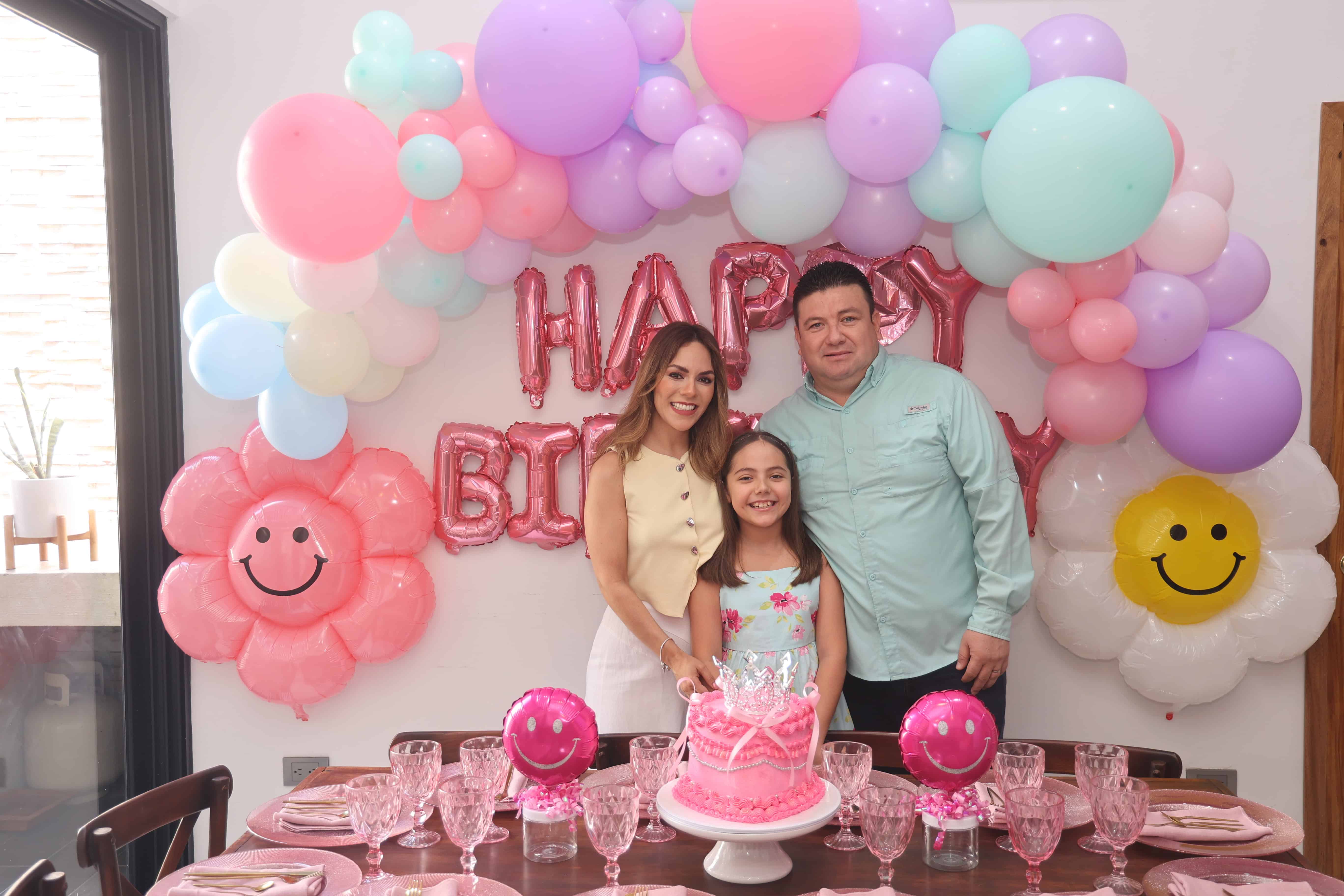 Tarde llena de juegos en la celebración de Valentina Alcaraz Salinas