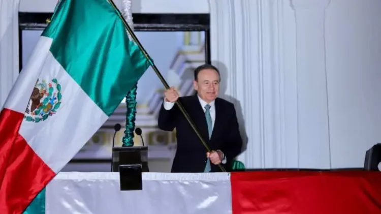 Ceremonia de Grito de Independencia en septiembre de 2024. (Foto: Especial / EXPRESO)