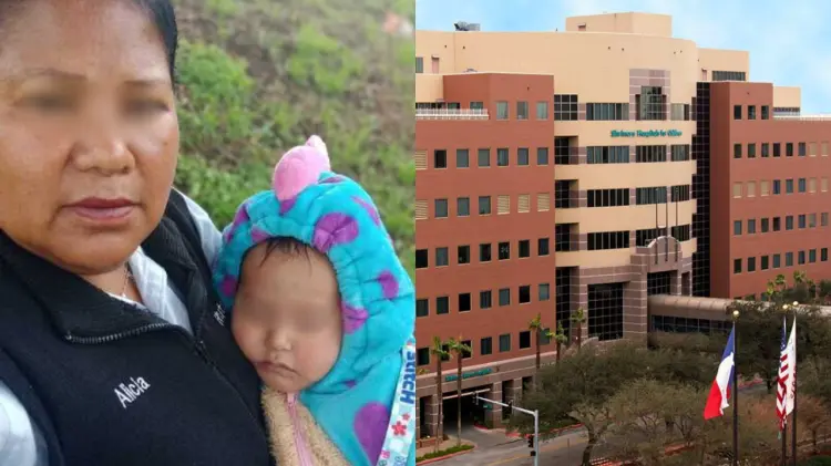 Jazlyn Azuleth está con vida gracias a su abuela Alicia. (Foto: Especial/EXPRESO)