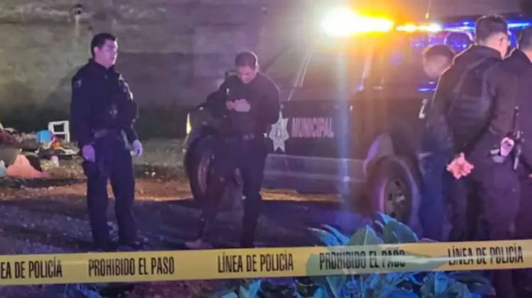 La mujer tenía golpes en el rostro. (Foto: Tomada de redes / EXPRESO)