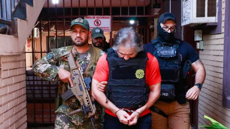 Hernán “N” es entregado por Paraguay.