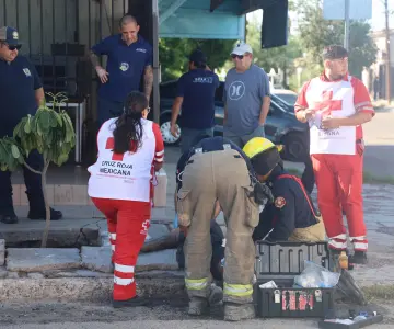 Ciclista de 53 años resulta herido tras accidente en colonia San Benito