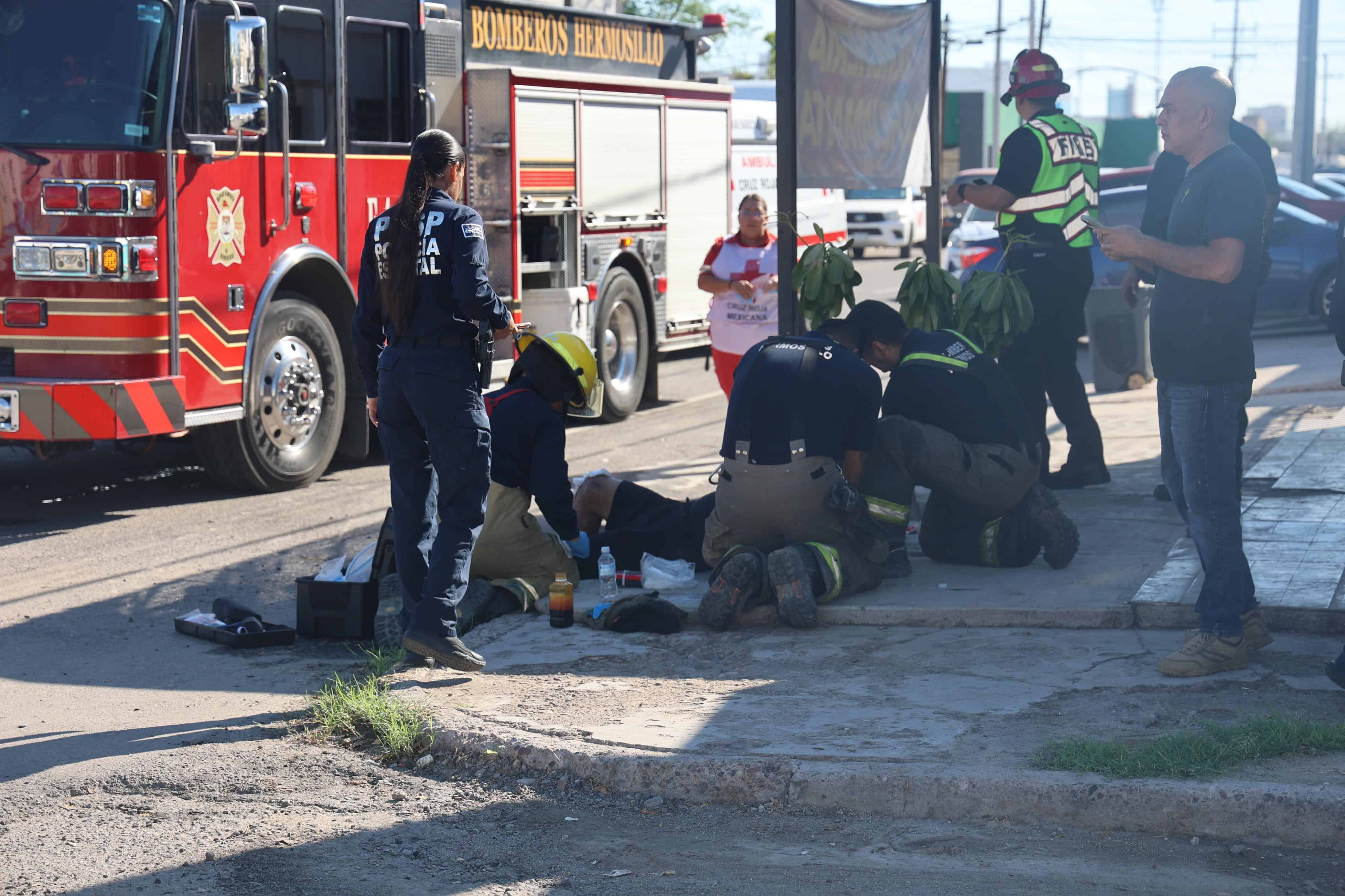 Ciclista de 53 años resulta herido tras accidente en colonia San Benito