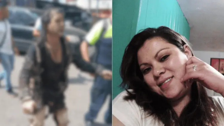 Las imágenes de Abril se viralizaron el día del fatal accidente. (Foto: Especial/EXPRESO)