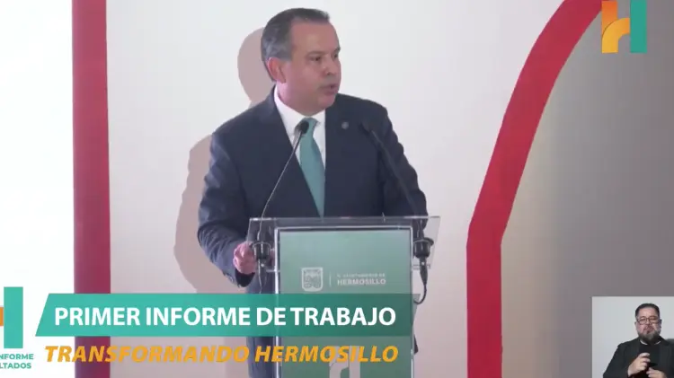 Astiazarán señala que seguridad y energía solar son ejes de su gobierno en Hermosillo.