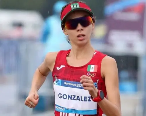 Alegna González gana medalla de plata en Marcha en el Mundial de Atletismo