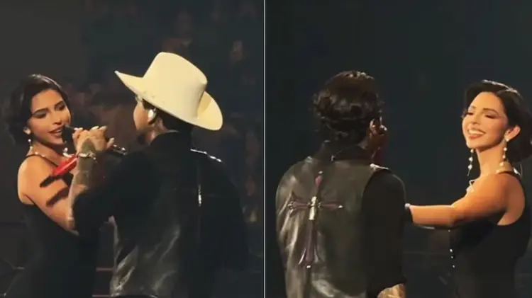 Christian Nodal ofrece concierto en Bogotá. (Foto: Especial / EXPRESO)