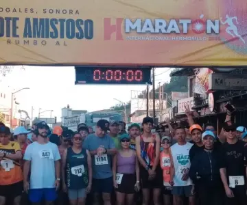 Más de 2 mil corredores participan en el Maratón Trote Amistoso en Nogales