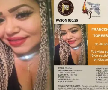 Desaparece Francisca Viridiana Torres en Guaymas; activan protocolo ALBA