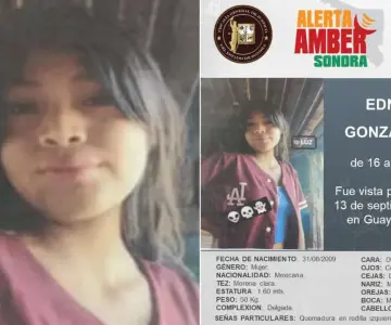 Desaparece Edna Dalila González Jaimes; activan Alerta Amber Sonora