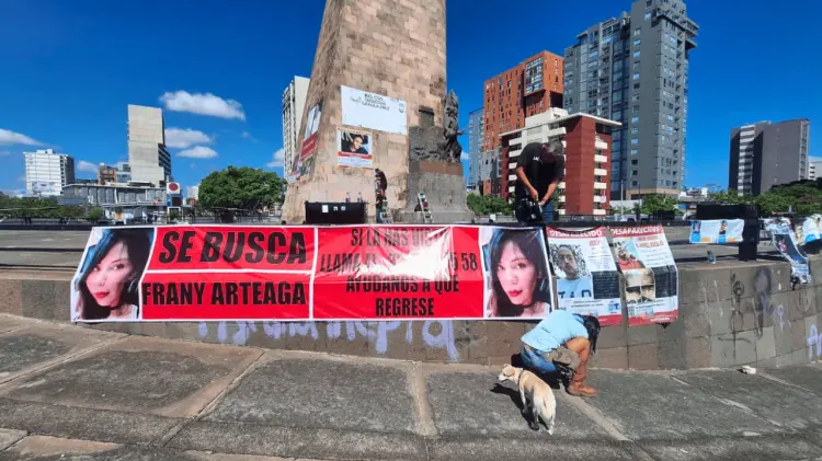 Frany fue secuestrada el 27 de septiembre; este domingo la liberaron sin explicaciones. (Cortesía)