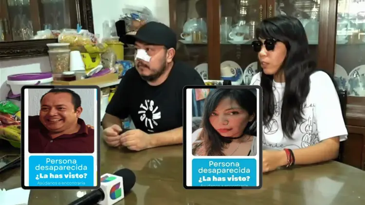Gustavo Torres y Frany Arteaga hablaron por primera vez tras ser liberados. (Especial/EXPRESO)