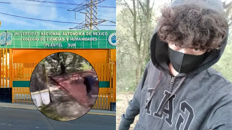 Lex Ashton, el joven señalado por ataque con arma blanca en el CCH Sur. (Fotos: Tomadas de redes)