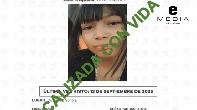Edna Dalila había sido reportada desaparecida desde el pasado 13 de septiembre. (Cortesía)
