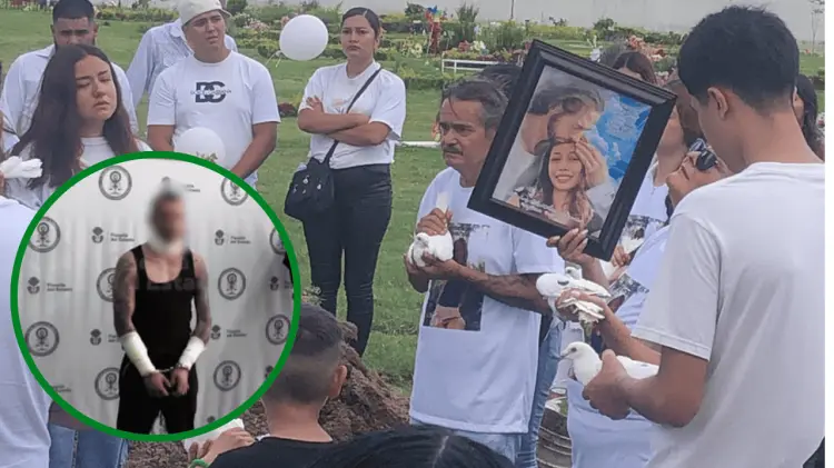 El presunto feminicida de Kimberli Nicol Álvarez González, Salvador (Foto: Reforma)