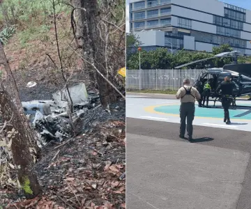 Recuperan cadáveres en avioneta arrendada a CFE caída en Jalisco