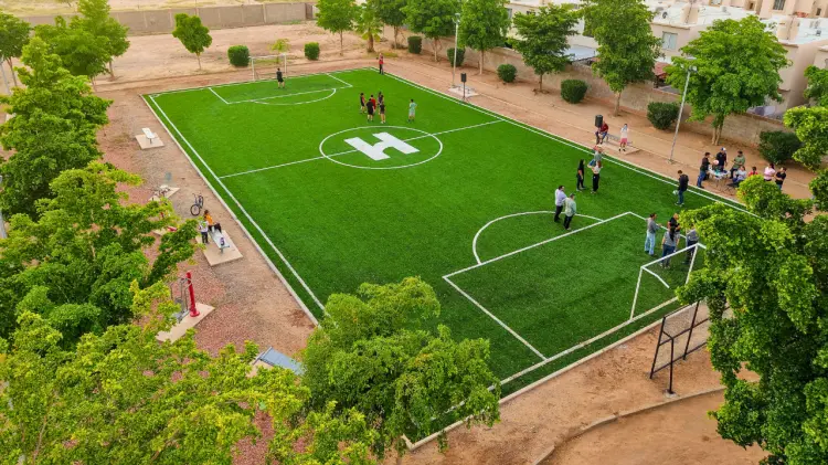 El nuevo espacio deportivo beneficiará a niñas, niños y jóvenes. (Foto: Cortesía)