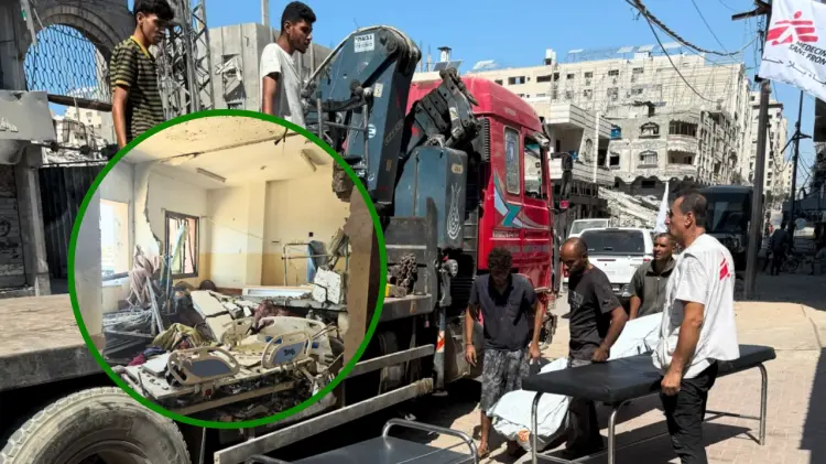Médicos Sin Fronteras suspende operaciones en Ciudad de Gaza (Foto: MSF)