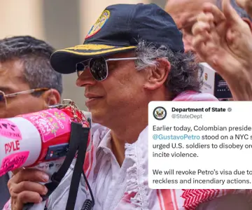 EU cancela visa a Petro por llamados a desobediencia contra Trump