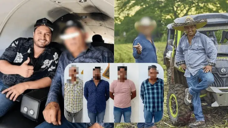 El padre de Julión Álvarez con iba con tres hombres armados en Campeche. (Foto: Especial/Cortesía)