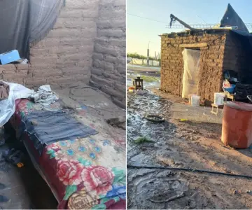 Familia de Etchojoa se queda sin su hogar; comunidad crea campaña de apoyo