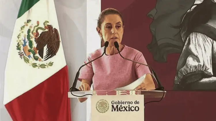 La Presidenta reconoció las dificultades enfrentadas por los aranceles. (Agencia Reforma/EXPRESO)