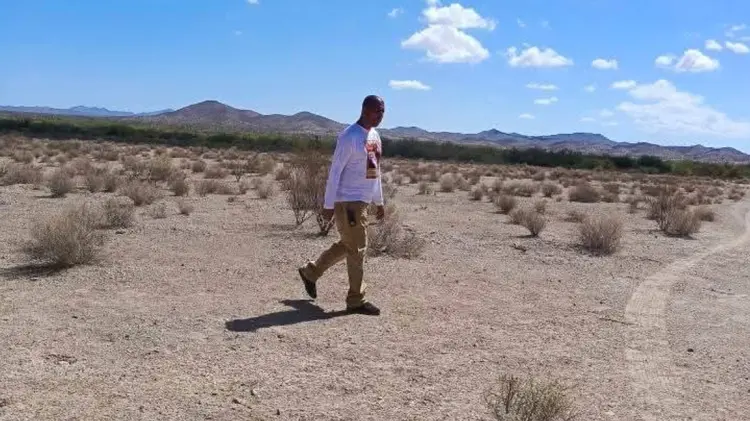 Colectivos hallaron restos humanos en Sonoyta. (Foto: Especial / EXPRESO)