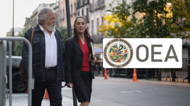 La Presidenta Sheinbaum designó a Alejandro Encinas para la OEA. (Foto: X @A_Encinas_R)