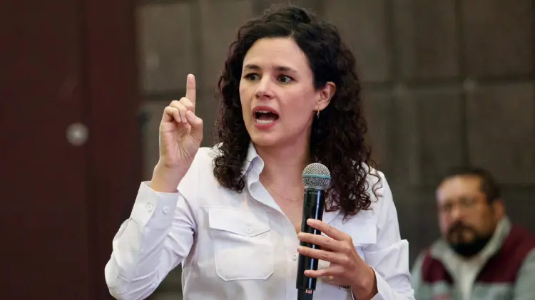 Luisa Alcalde Luján, presidenta de Morena. (Foto: Especial / EXPRESO)