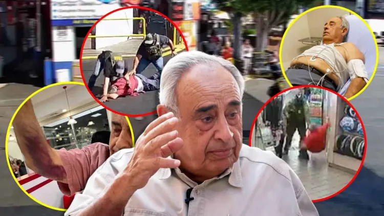 Rafie, un ciudadano estadounidense de 79 años, sufrió múltiples fracturas (Foto: Especial /EXPRESO)