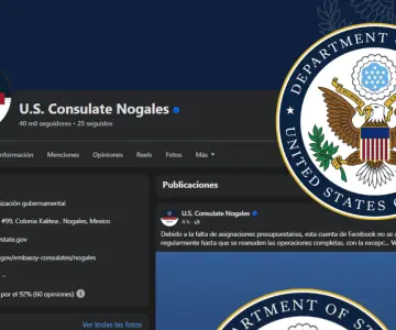 Falta de recursos afecta página oficial del Consulado Americano en Nogales