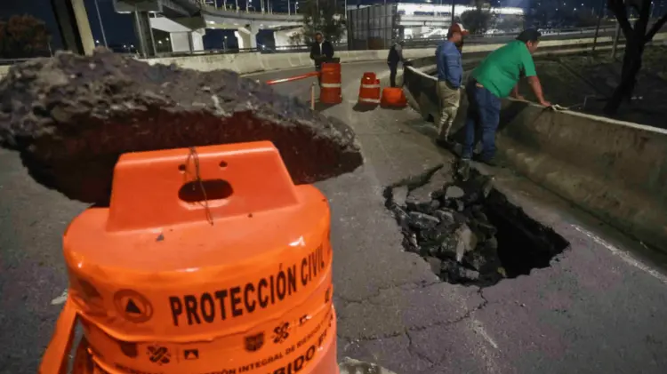 A 20 días del pipazo en Iztapalapa, el Puente de la Concordia afronta otra problemática. (Cortesía)